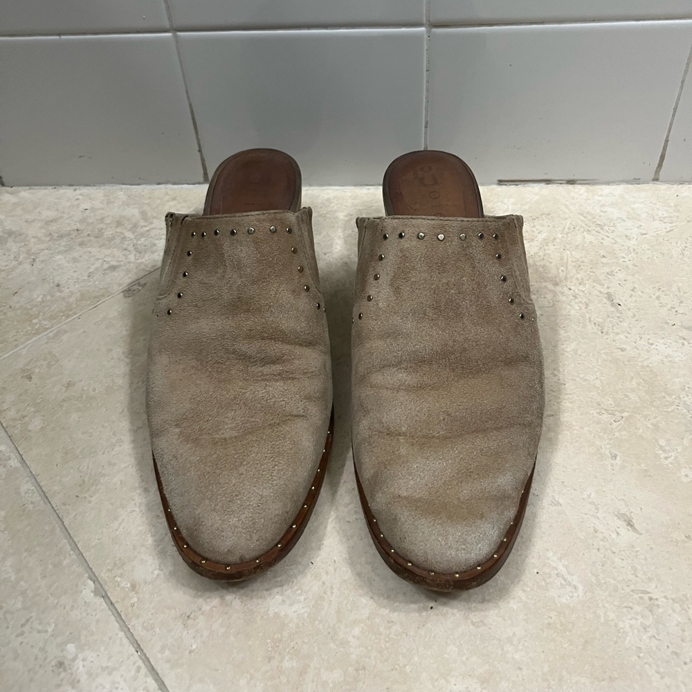Joie Heeled Mules